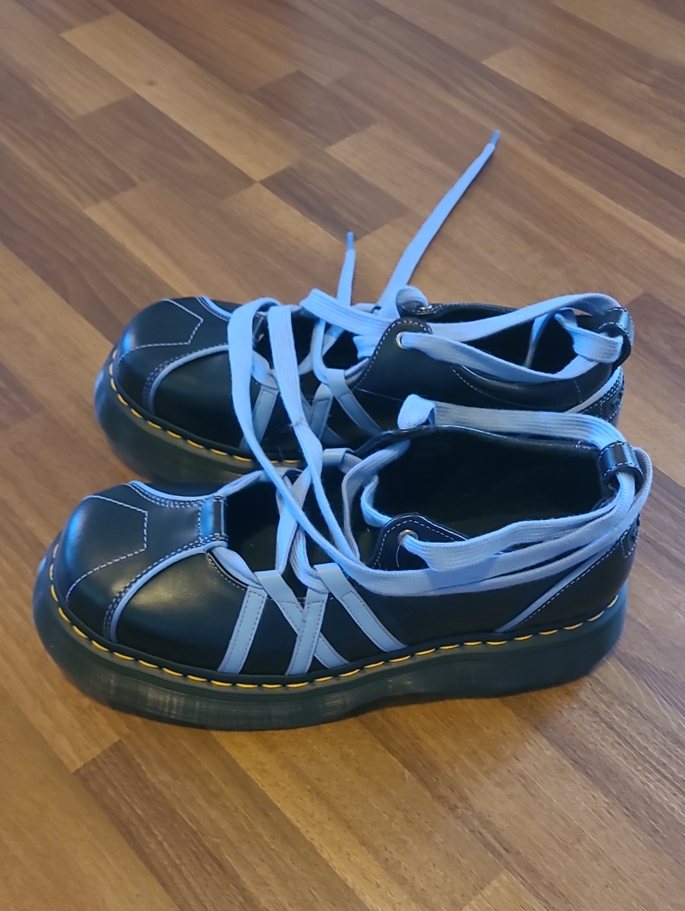 Dr. Martens Buzz Ballerina Gloss Leather Shoes - Picture 5 of 6